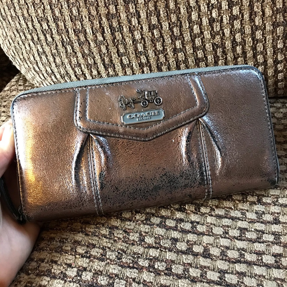 Irradescent Coach Wallet
